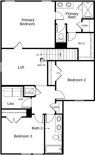 14013 Vigilance St, Manor, TX 78653 - view of property floor plan