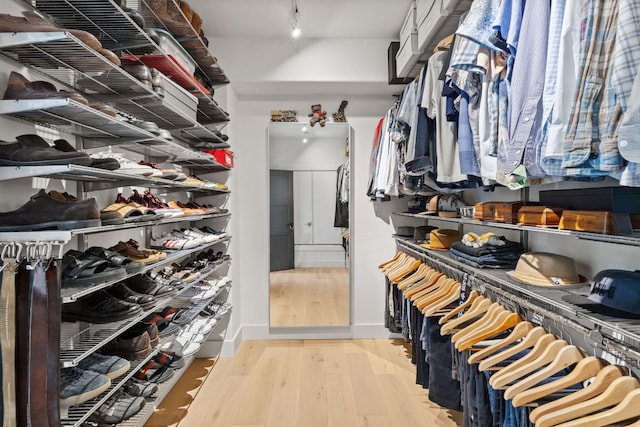 1005 Jewell St, Austin, TX 78704 - spacious closet with light wood-style flooring
