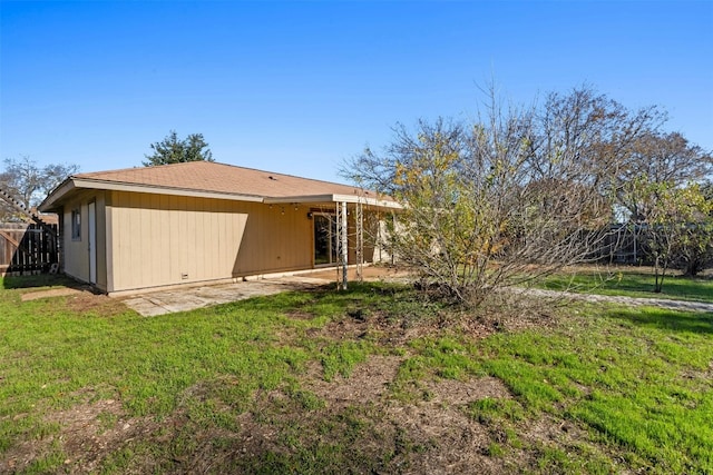 104 Thompson St, Cedar Park, TX 78613 - rear view of house featuring a patio