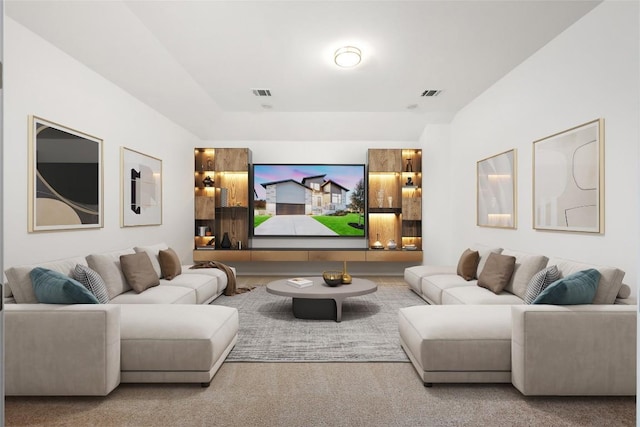 7501 Becasseau Dr, Austin, TX 78738 - living area with carpet