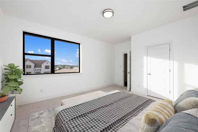 7501 Becasseau Dr, Austin, TX 78738 - bedroom with light carpet and baseboards