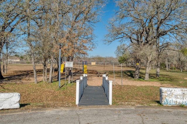 view of property's community