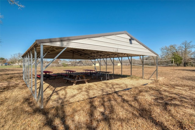 exterior space featuring a rural view