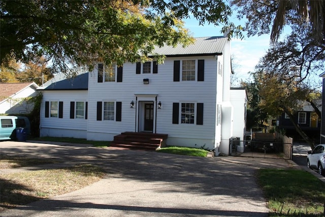 view of colonial inspired home