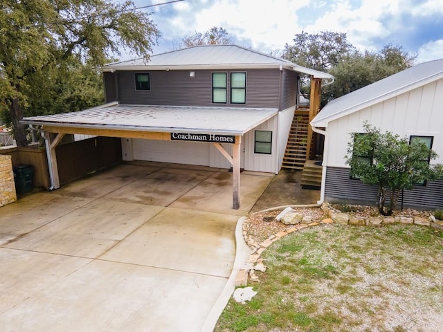 view of front of house