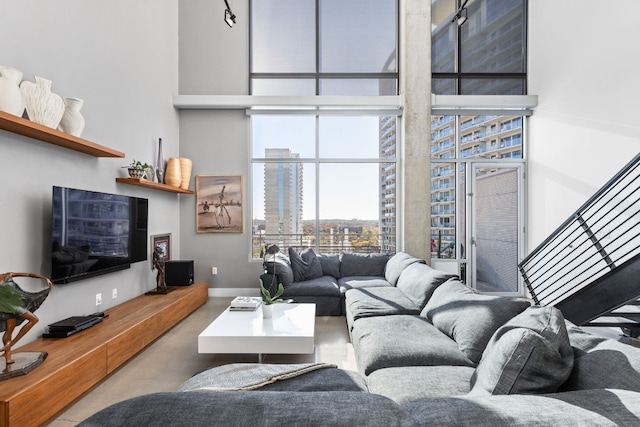 view of living room