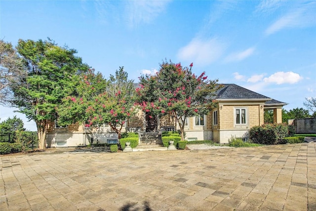13628 Gregg Manor Rd, Manor, TX 78653 - view of front of home featuring brick siding and stairs