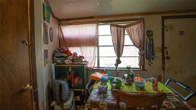 view of dining room