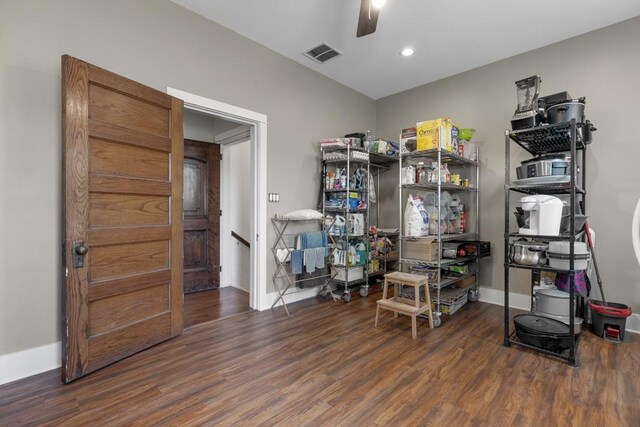 1440 W Klein Rd, New Braunfels, TX 78130 - interior space with ceiling fan