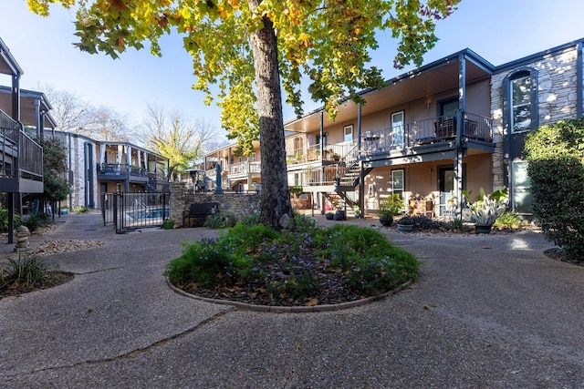 5820 Berkman Dr Unit 116, Austin, TX 78723 - surrounding community featuring stairs and a residential view