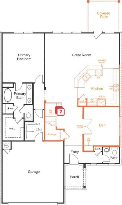 8004 Tranquil Glade Trl, Austin, TX 78744 - room layout