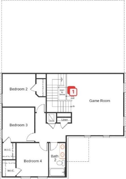 8004 Tranquil Glade Trl, Austin, TX 78744 - room layout
