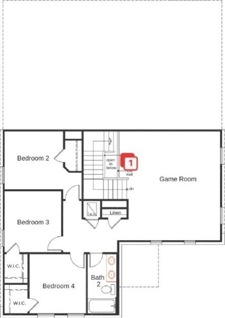 8004 Tranquil Glade Trl, Austin, TX 78744 - view of property floor plan
