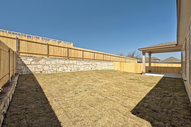 8004 Tranquil Glade Trl, Austin, TX 78744 - view of fenced backyard