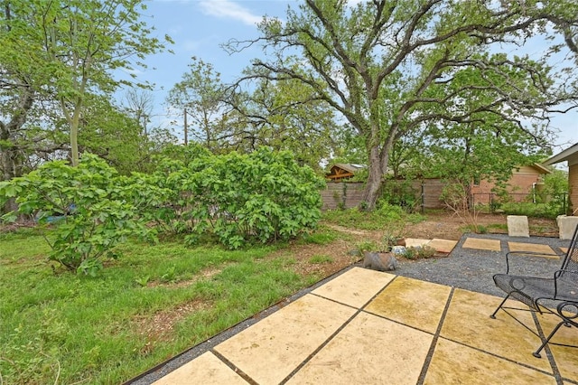 4505 Dudley Dr, Austin, TX 78735 - fenced backyard with a patio area