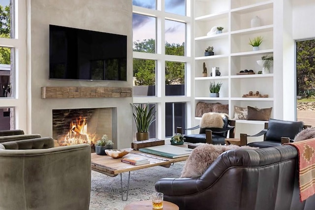 sunroom featuring plenty of natural light