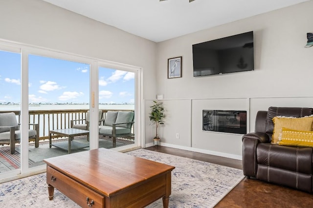 view of living room