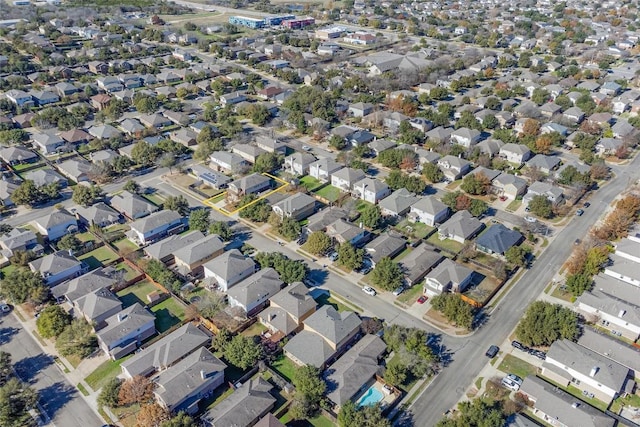 aerial view