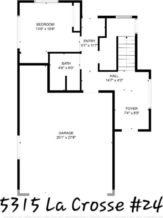 5315 La Crosse Ave Unit 24, Austin, TX 78739 - view of floor plan / room layout