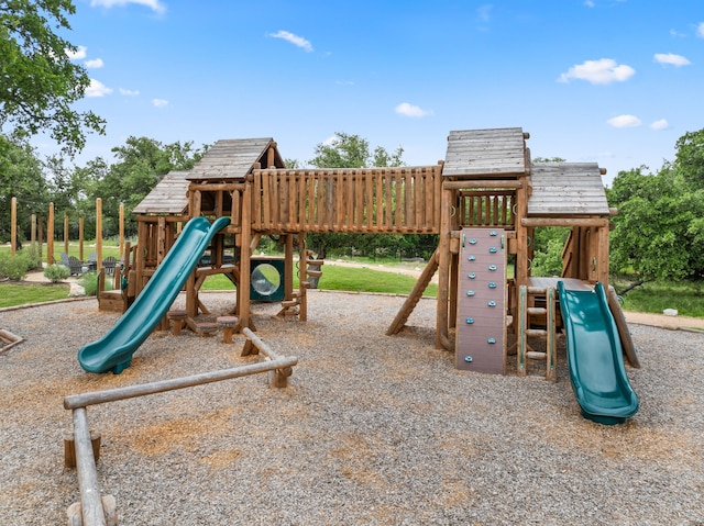 view of communal playground