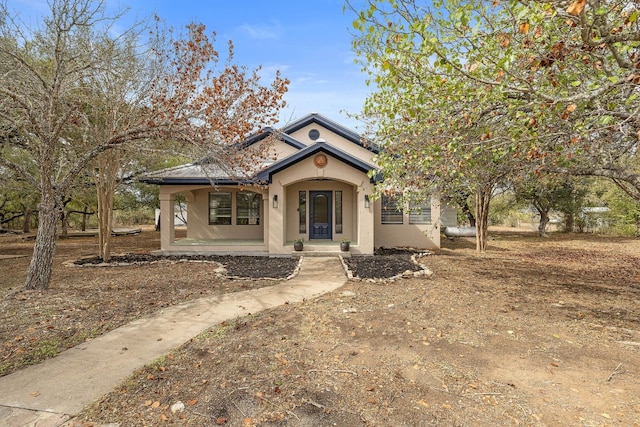 view of front of house with a porch