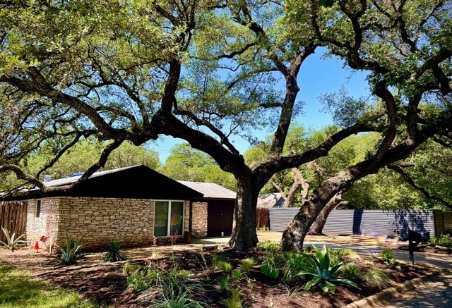 view of ranch-style home