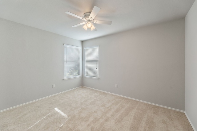 30004 Oakland Hills Dr, Georgetown, TX 78628 - unfurnished room featuring light colored carpet and ceiling fan