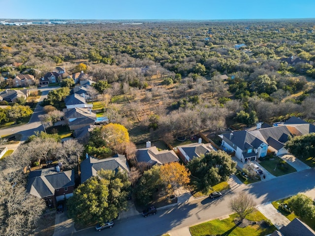 30004 Oakland Hills Dr, Georgetown, TX 78628 - aerial overview of property's location featuring nearby suburban area