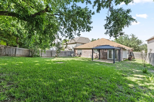 2110 Deer Creek Trl, Round Rock, TX 78665 - view of yard with a patio area
