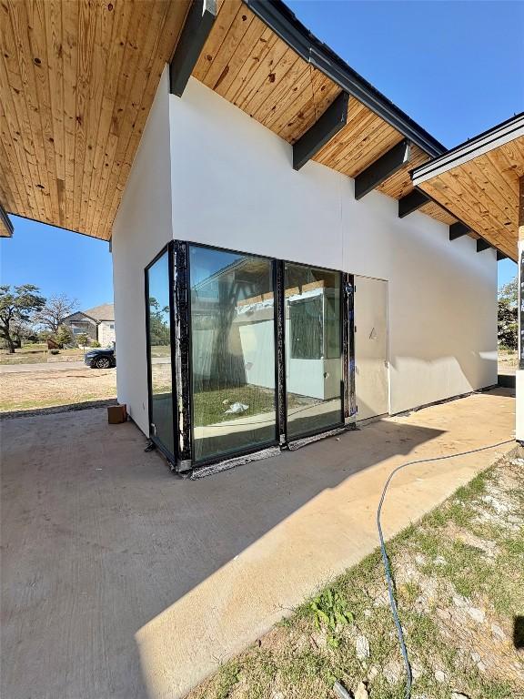 exterior space featuring a patio area