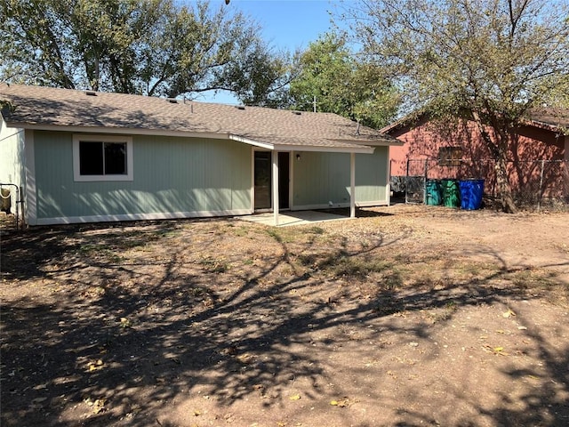 view of back of house