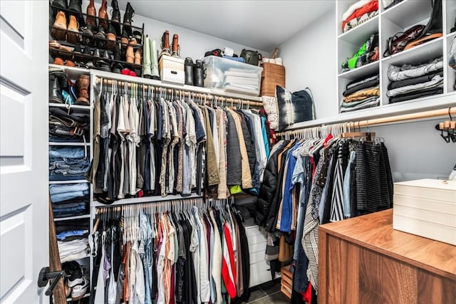 view of spacious closet