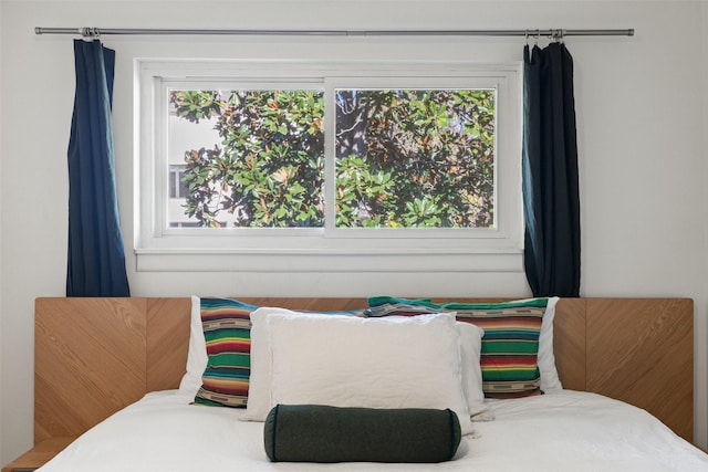 bedroom featuring multiple windows