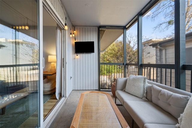 2208 Enfield Rd Unit 207, Austin, TX 78703 - sunroom / solarium featuring an outdoor living space