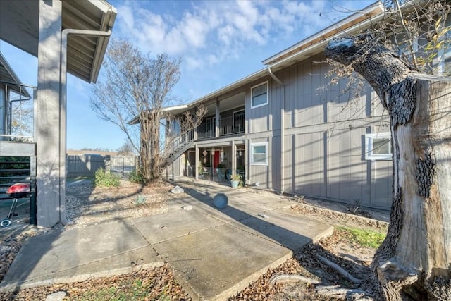 exterior space featuring a patio area