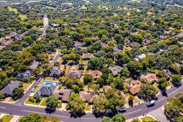 drone / aerial view