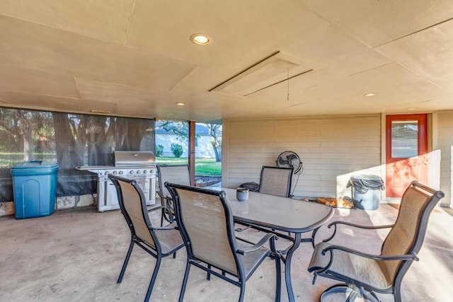 318 Coventry Rd, Spicewood, TX 78669 - view of patio / terrace featuring outdoor dining space and area for grilling