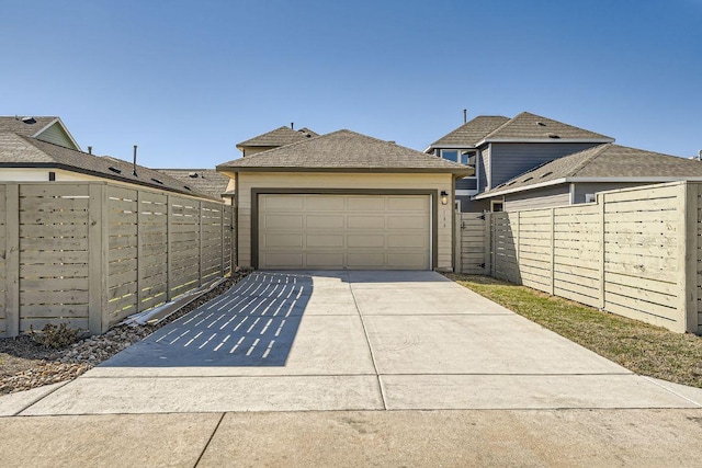 188 Weaver Ln, Bastrop, TX 78602 - garage featuring driveway