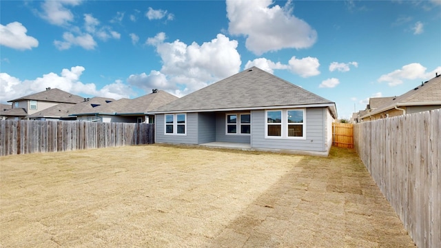 view of rear view of property