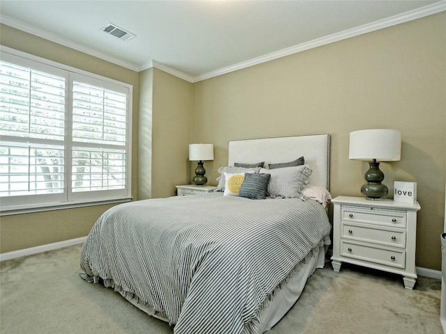 5021 Pyrenees Pass, Austin, TX 78738 - carpeted bedroom with crown molding and baseboards