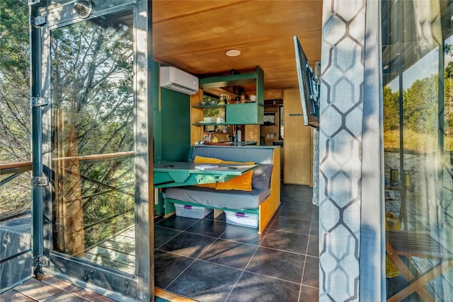 interior space featuring a wall unit AC