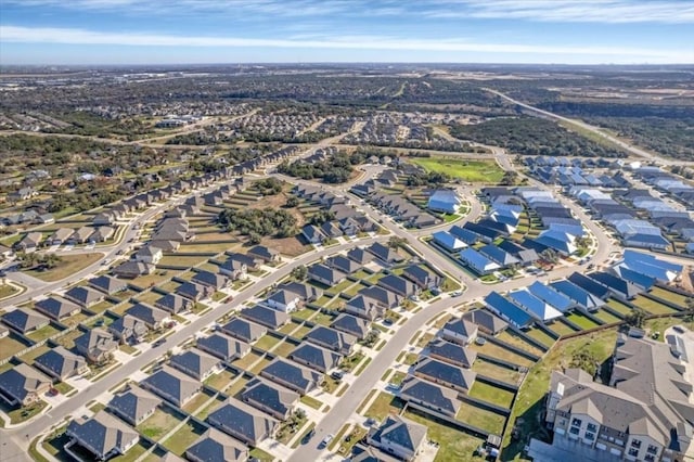 birds eye view of property featuring a residential view