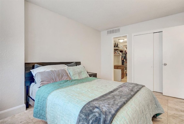 view of tiled bedroom