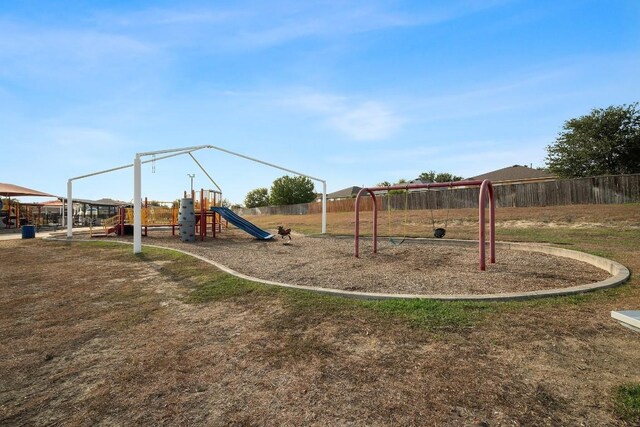 view of play area