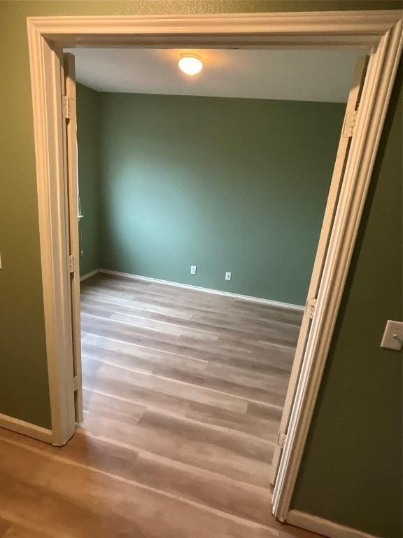 interior space featuring light hardwood / wood-style floors