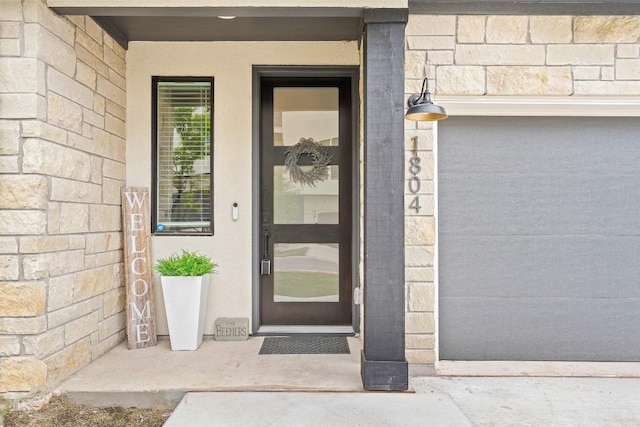 view of entrance to property