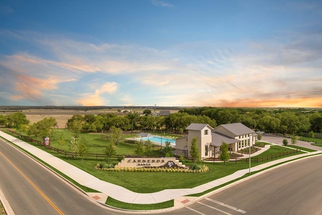 1701 Sauterne Dr, Leander, TX 78641 - view of aerial view at dusk