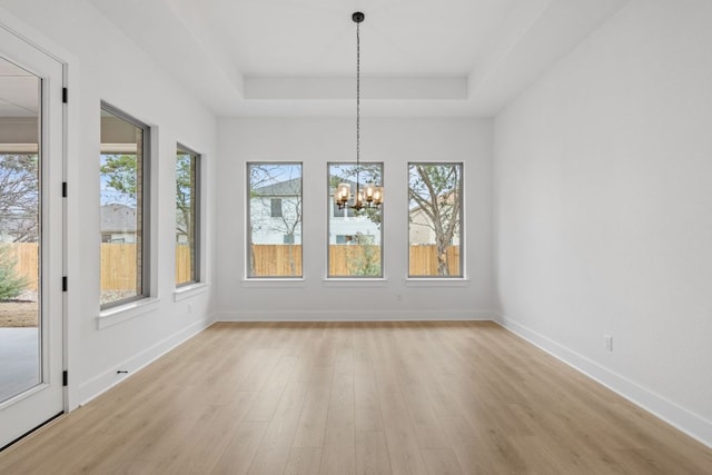 1701 Sauterne Dr, Leander, TX 78641 - interior space featuring a notable chandelier and a tray ceiling