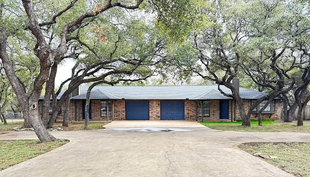 ranch-style house with a garage