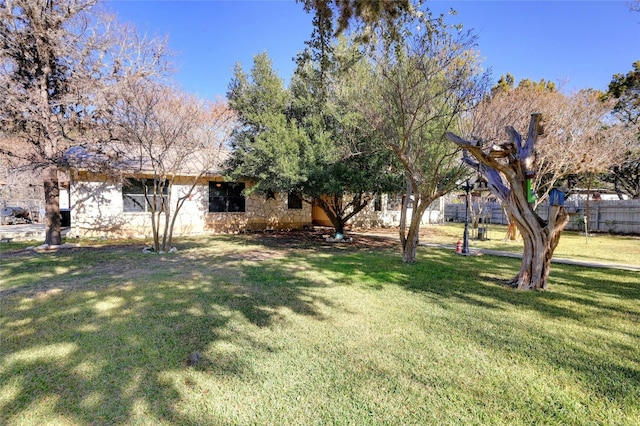 187 N Roy Chisum Rd, Leakey, TX 78873 - view of yard